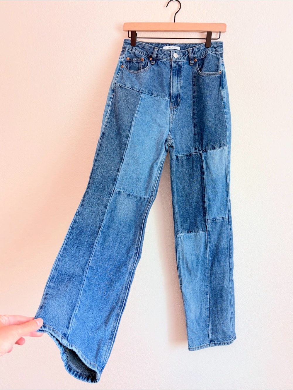Patchwork 90s Boyfriend Jeans